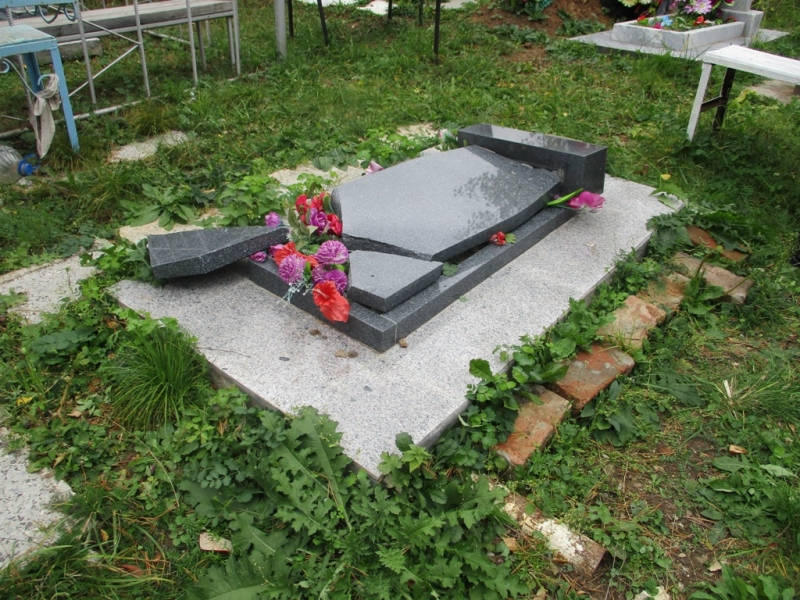 Повалили надгробия ради забавы: в селе Лая пятеро малолетних вандалов устроили погром на местном кладбище