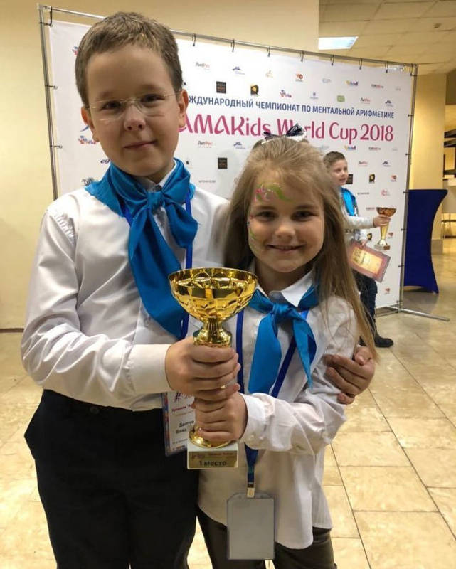 Девочка-калькулятор! Шестилетняя екатеринбурженка одержала победу на чемпионате мира по счёту в уме