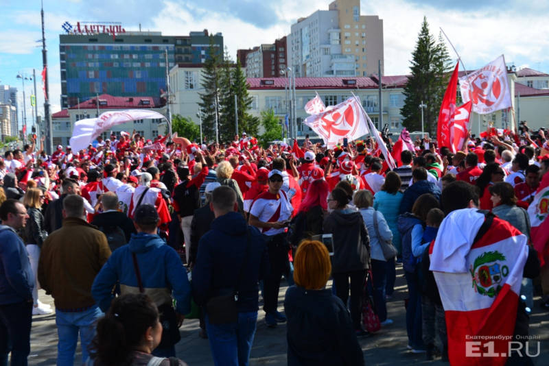 Сегодня в Екатеринбурге прошёл настоящий латиноамериканский карнавал