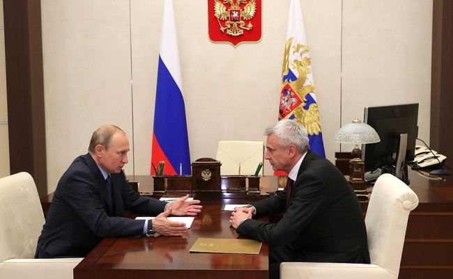 Владимир Путин встретился с экс-мэром Нижнего Тагила Сергеем Носовым