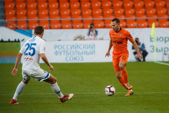 «Урал» и «Динамо» в третьем туре Российской премьер-лиги сыграли вничью