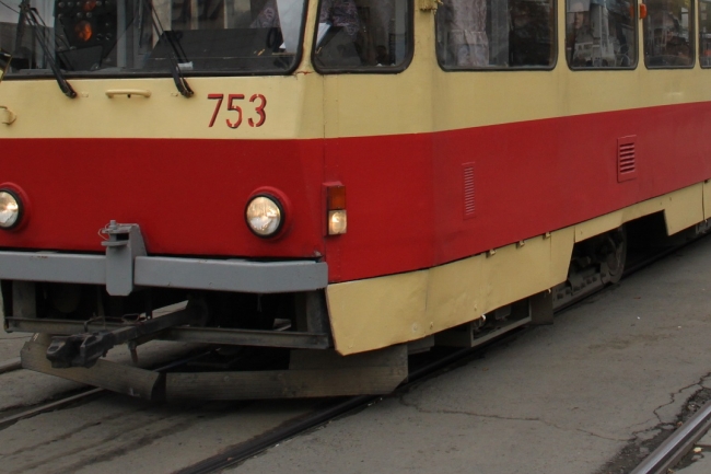 До 30 августа на улице Челюскинцев в Екатеринбурге  не будут ходить трамваи