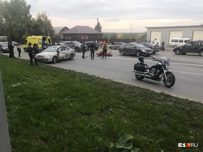 31-летний байкер погиб в жёстком ДТП в Екатеринбурге