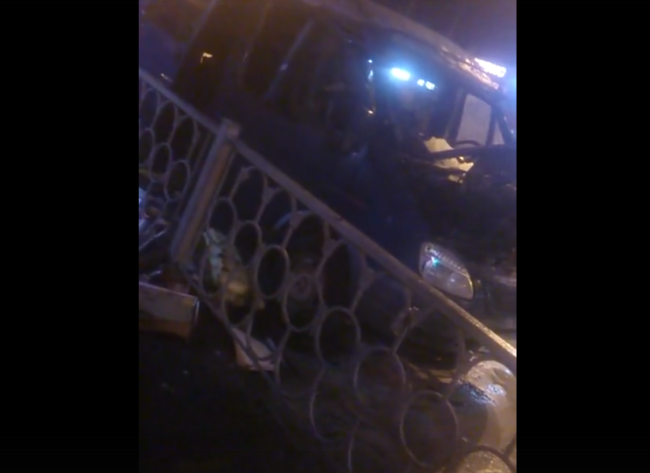 На улице Расточная в Екатеринбурге взорвалась ГАЗель
