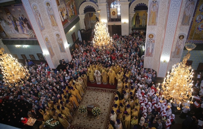Свыше 60 тысяч паломников поклонились мощам святителя Спиридона Тримифунтского в Храме-на-Крови