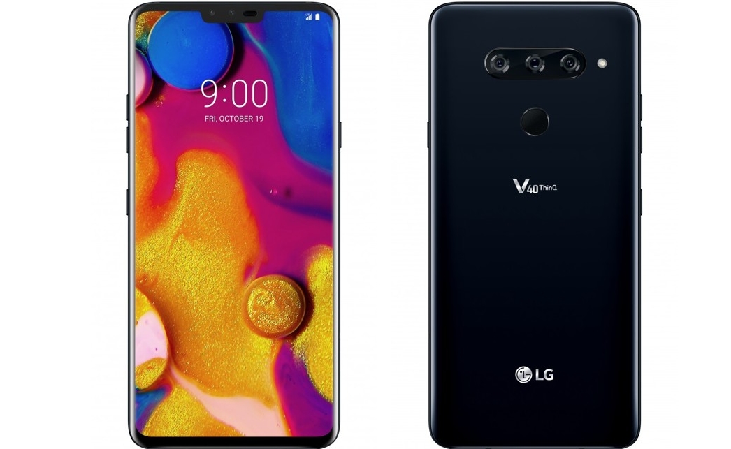 LG V40 ThinQ представлен официально: пять камер за $900