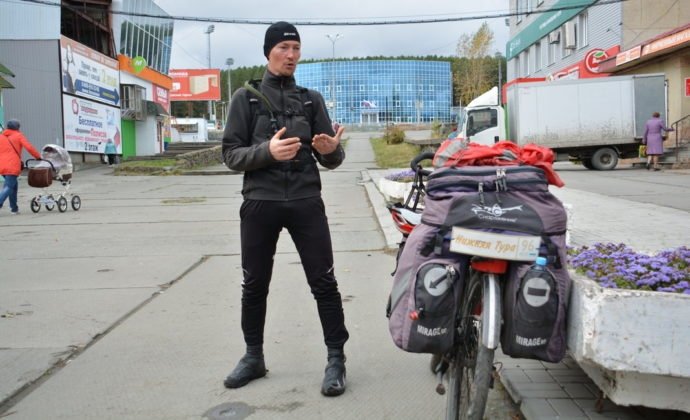 Нижнетуринец съездил в Крым на велосипеде