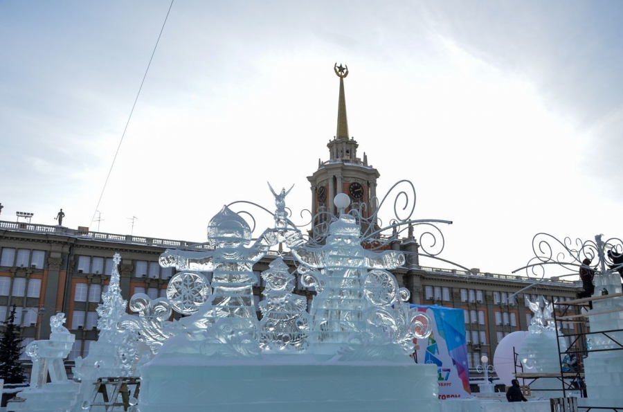 Ледовый городок в Екатеринбурге посвятят сказам Бажова