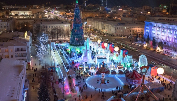 Ледовый городок в Екатеринбурге начнут возводить уже 19 ноября