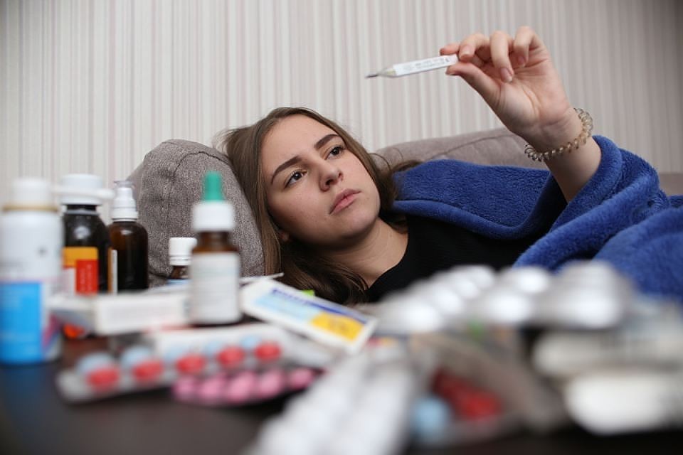 Заболеваемость гриппом и ОРВИ подросла на 8%