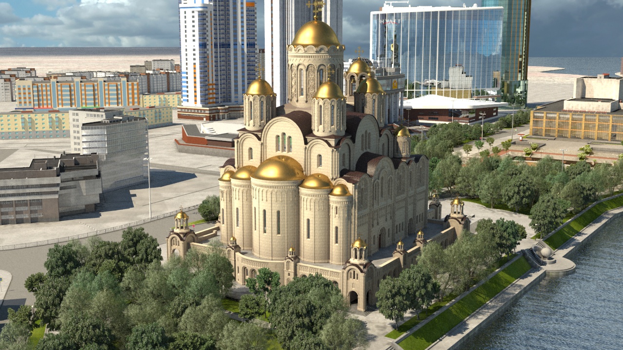 Храм святой Екатерины будут возводить неподалёку от Театра драмы