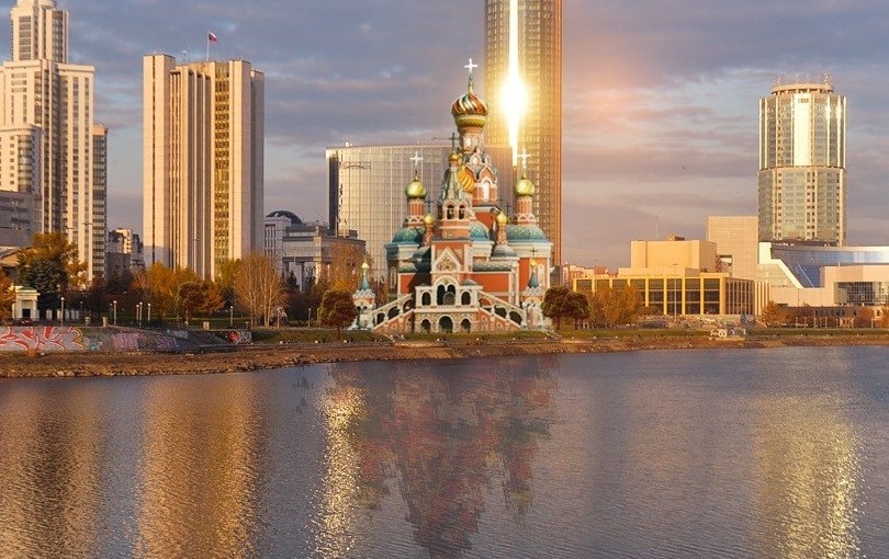 На один храм в Екатеринбурге приходится примерно 25 000 жителей