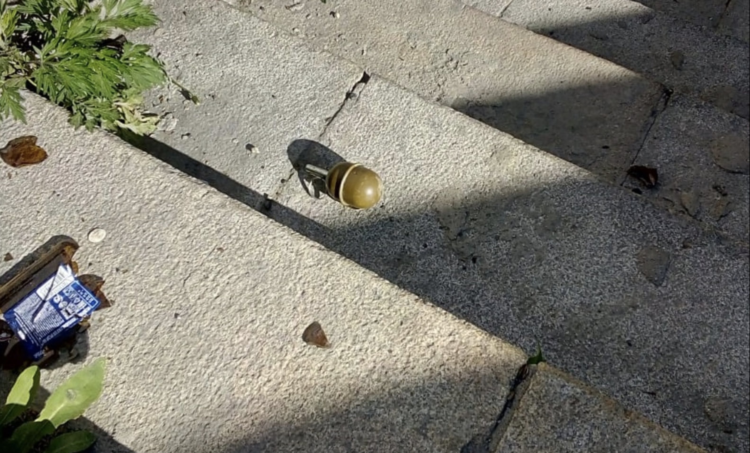 В центре Екатеринбурга дети нашли гранату и отнесли её в ближайший магазин