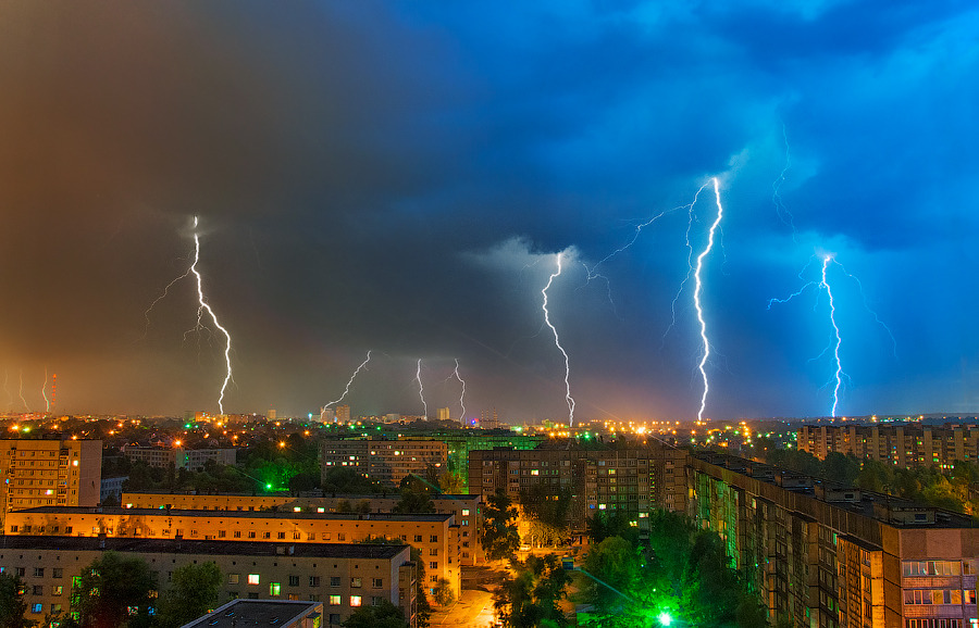 Гидрометцентр: 10 июля над Екатеринбургом прогремит гроза