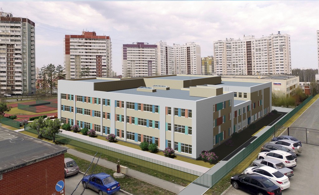 «Резиновую» школу в Екатеринбурге расширят в 2020 году