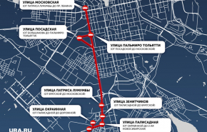 В Екатеринбурге перекроют дороги из-за подготовки к параду Победы. Карта