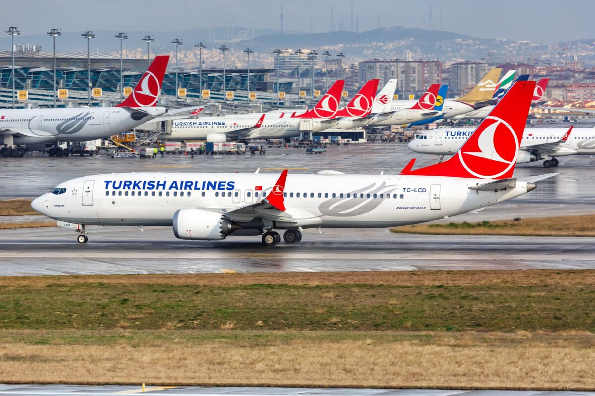 Turkish Airlines до 15 мая отменил рейсы из Екатеринбурга