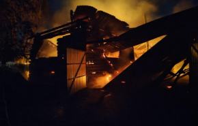 В коллективном саду в Екатеринбурге произошел серьезный пожар